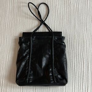 Falor Le Borse Vintage Leather Tote